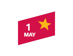 1 MAY